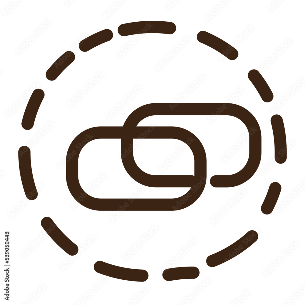 Fotografia building chain connect link linking tool url icon