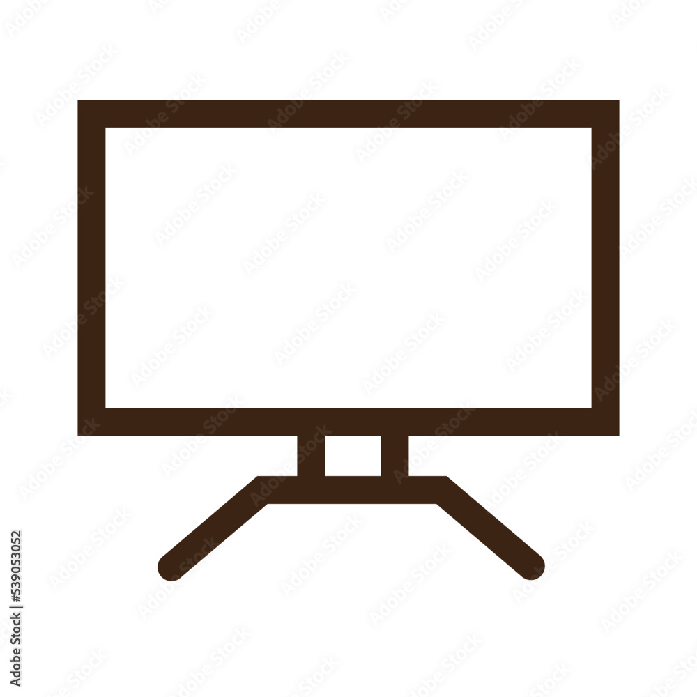 desktop hd lcd led monitor screen technology icon desktop hd lcd led monitor screen technology icon