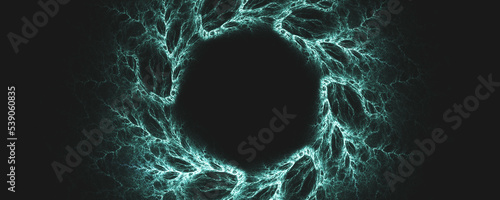 a space hole abstract background