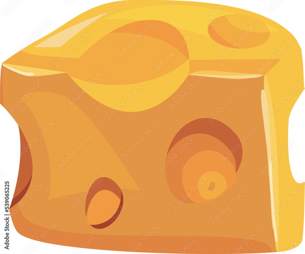 flat cheese slice