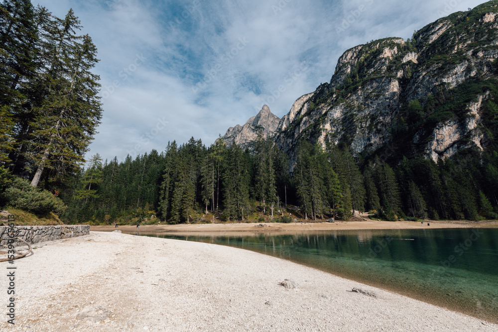 italy - Dolomites - Lago Di Braises italy - Dolomites - Lago Di Braises