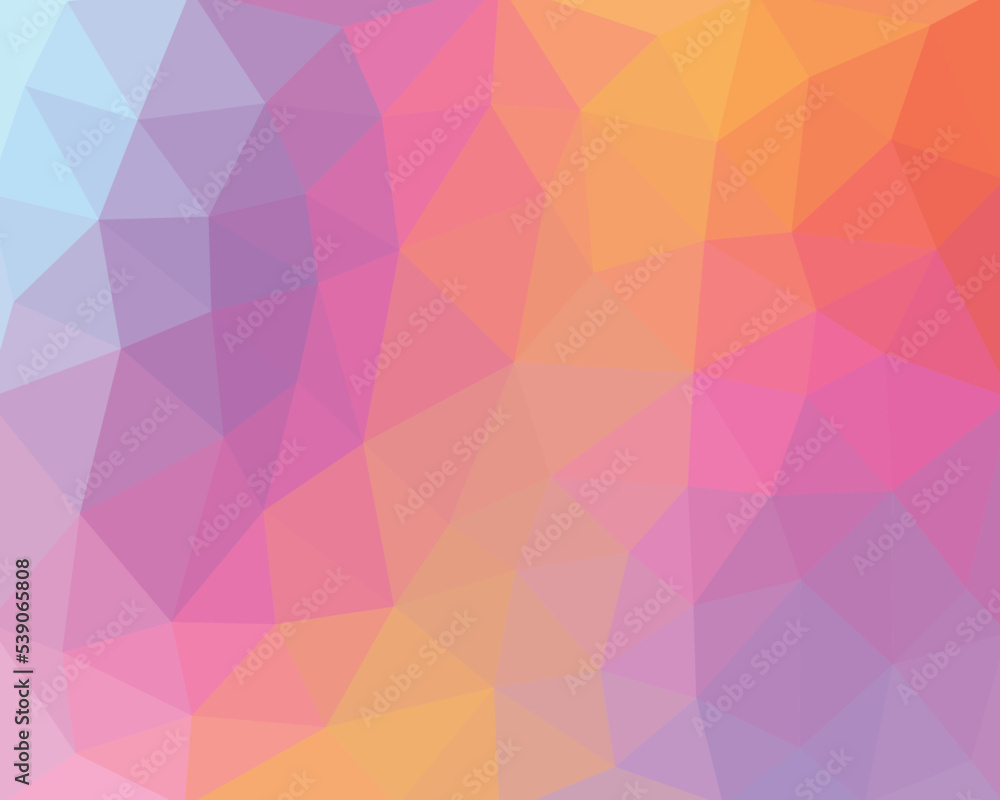 Fototapeta premium theme abstract background with triangles