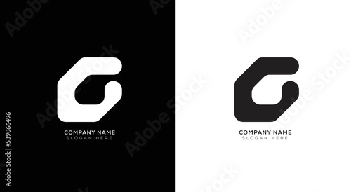 Gradient 3d letter G logo design