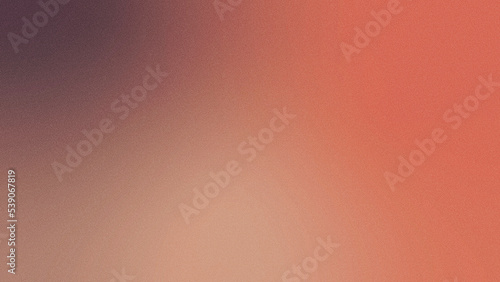 Photography Gradient background with grainy noise texture and autumnal warm colors