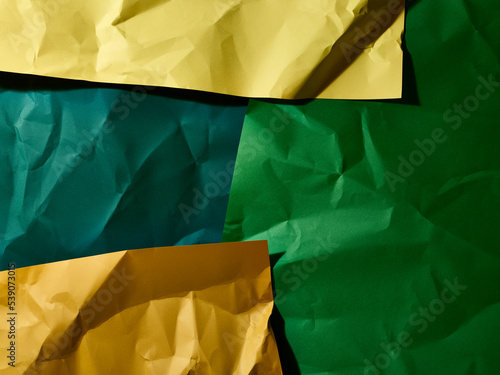 抽象背景素材　緑　黄