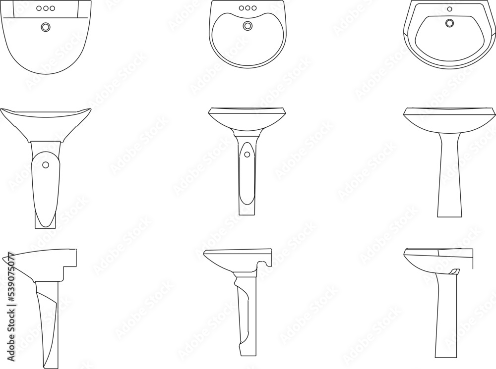 hand-washing-sink-sketch-vector-design-for-clipart-stock-vector-adobe