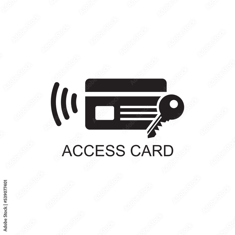 access card icon , security icon access card icon , security icon