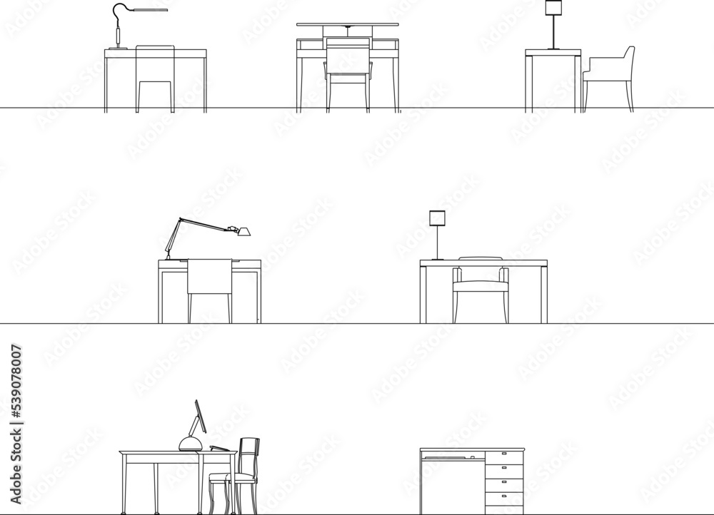 minimalist workspace interior sketch vector design minimalist workspace interior sketch vector design