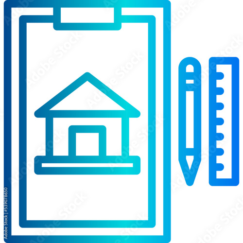 Notepadstructure outline icon