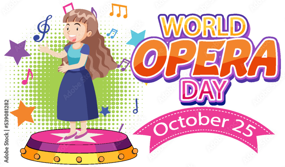 World Opera Day Poster Design World Opera Day Poster Design