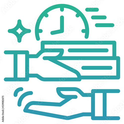 fast working icon