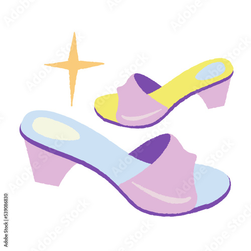 High heels vector illustration