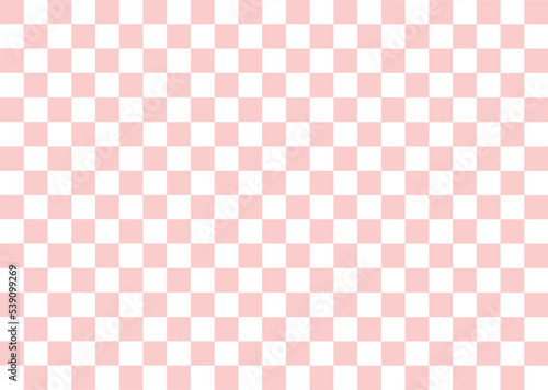 Vector Background  pink Checkerboard Abstract Seamless Pattern popular grid pattern Print on the wall or the tablecloth.