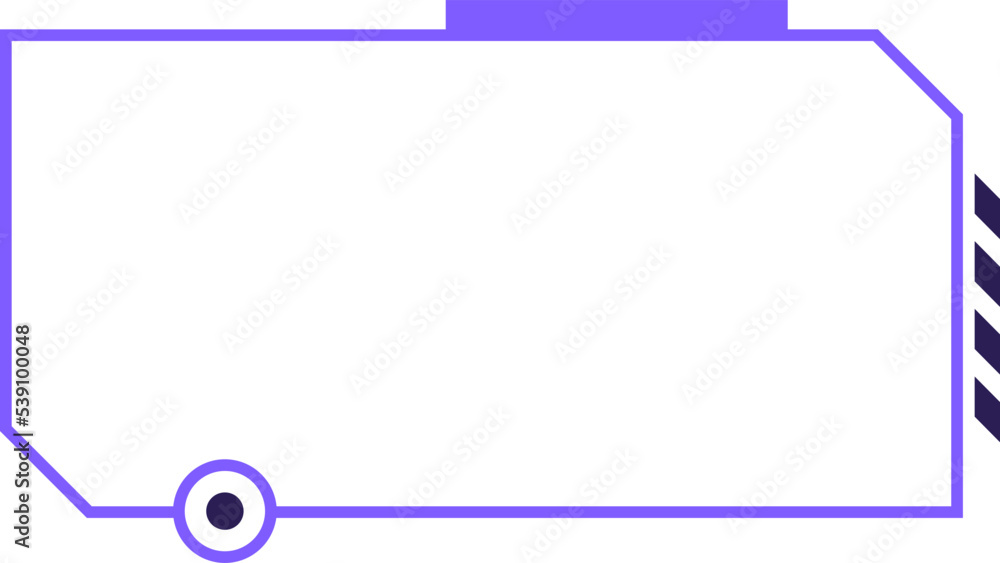 Futuristic Shape Vector Element Futuristic Shape Vector Element