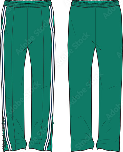 MEN AND BOYS WEAR TRACK JOGGERS AND TROUSERS VECTOR SKETCH
