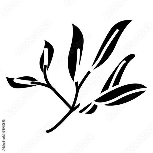 twigs and leaves icon