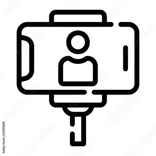vlog line icon