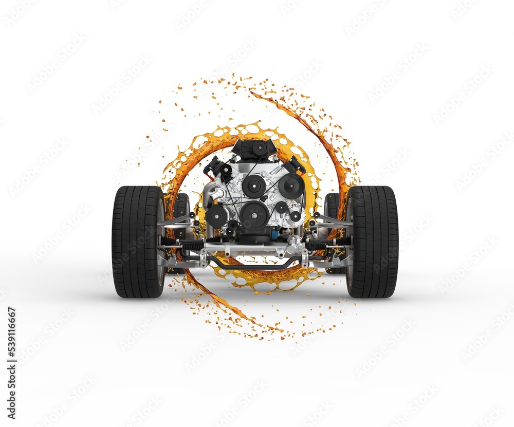 Car drivetrain, chassis with oil. Car oils. Lubricant oils for car. Car drivetrain, chassis with oil. Car oils. Lubricant oils for car.