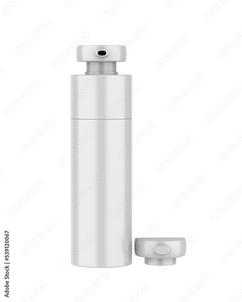 Blank pump cosmetic container mockup, 3d render illustration. Blank pump cosmetic container mockup, 3d render illustration.