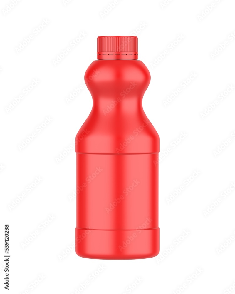Blank plastic drink bottle for mockup and design, 3d render illustration. Blank plastic drink bottle for mockup and design, 3d render illustration.