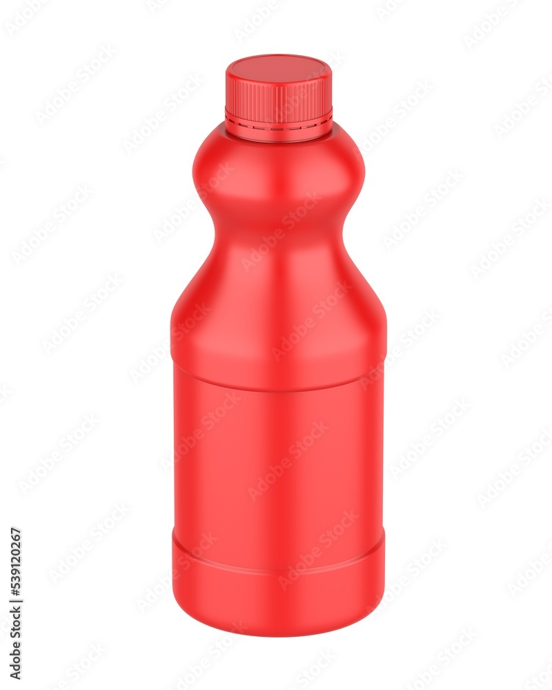 Blank plastic drink bottle for mockup and design, 3d render illustration. Blank plastic drink bottle for mockup and design, 3d render illustration.