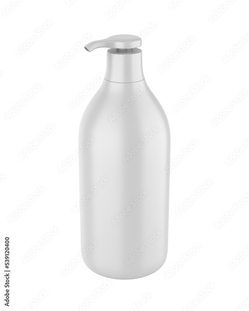 Blank pump cosmetic container mockup, 3d render illustration. Blank pump cosmetic container mockup, 3d render illustration.