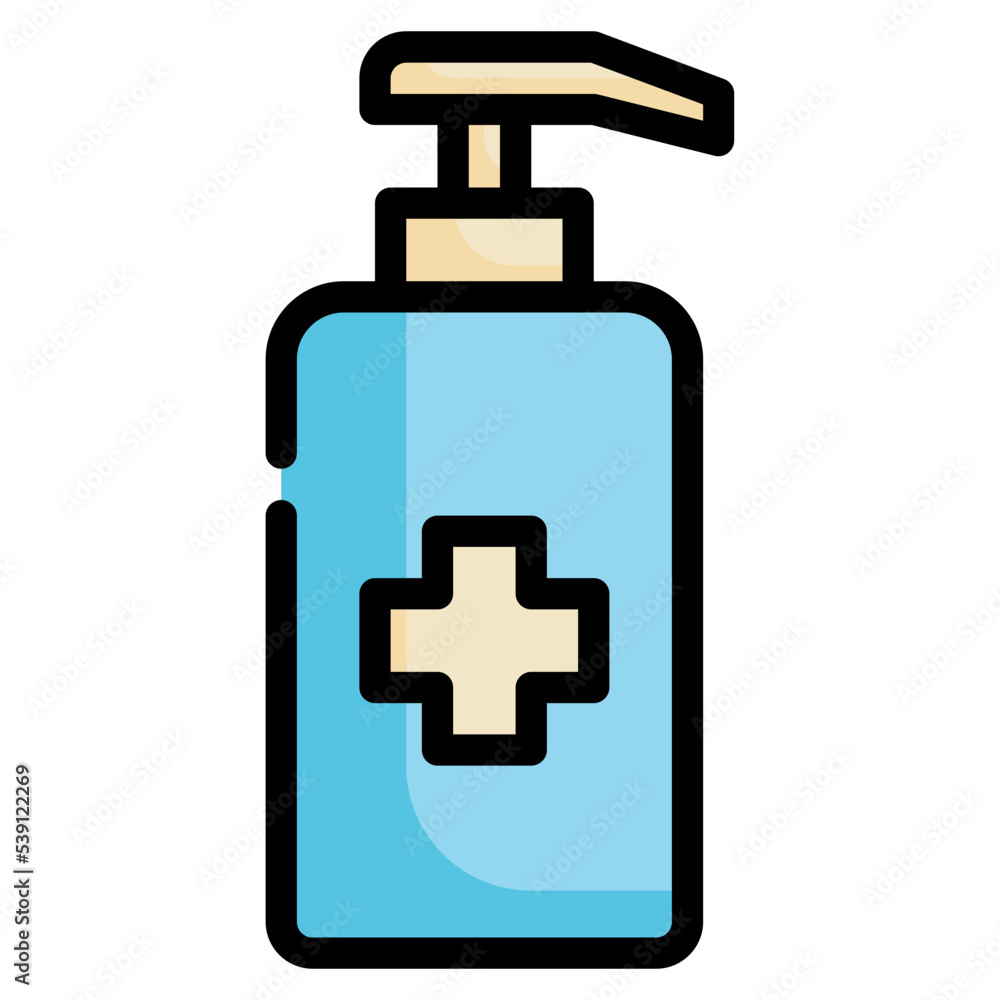 alcohol gel pump bottle filled outline icon alcohol gel pump bottle filled outline icon