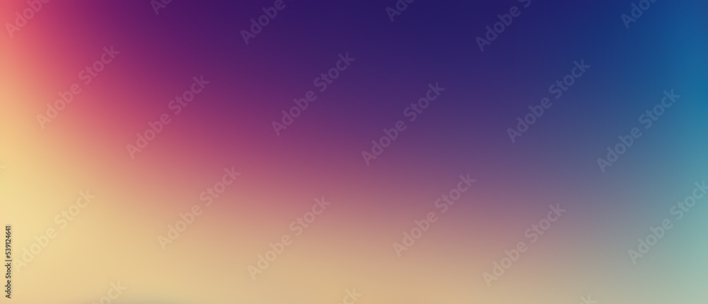 Background gradient, blue red yellow purple. Soft transitions. wallpaper