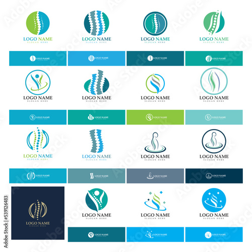 Spine diagnostics symbol