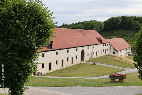 Historische Gebäude auf dem Klostergelände von Kloster Dalheim im Paderborner Land photo