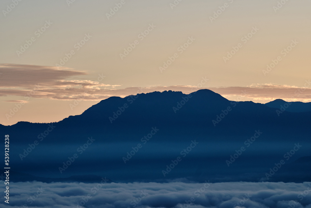 beautiful cloud sea in Uonuma, Oct 16th, 2022, A