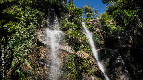 Mok Fa Waterfall in Northern Thailand