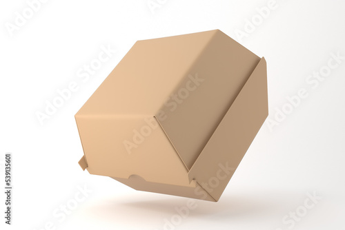 Cardboard Burger Box