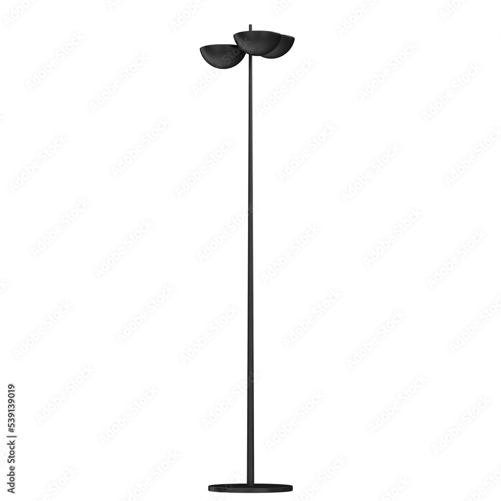 3d rendering illustration of a floor lamp 3d rendering illustration of a floor lamp