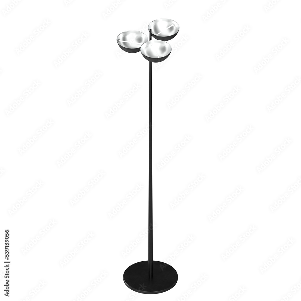 3d rendering illustration of a floor lamp 3d rendering illustration of a floor lamp