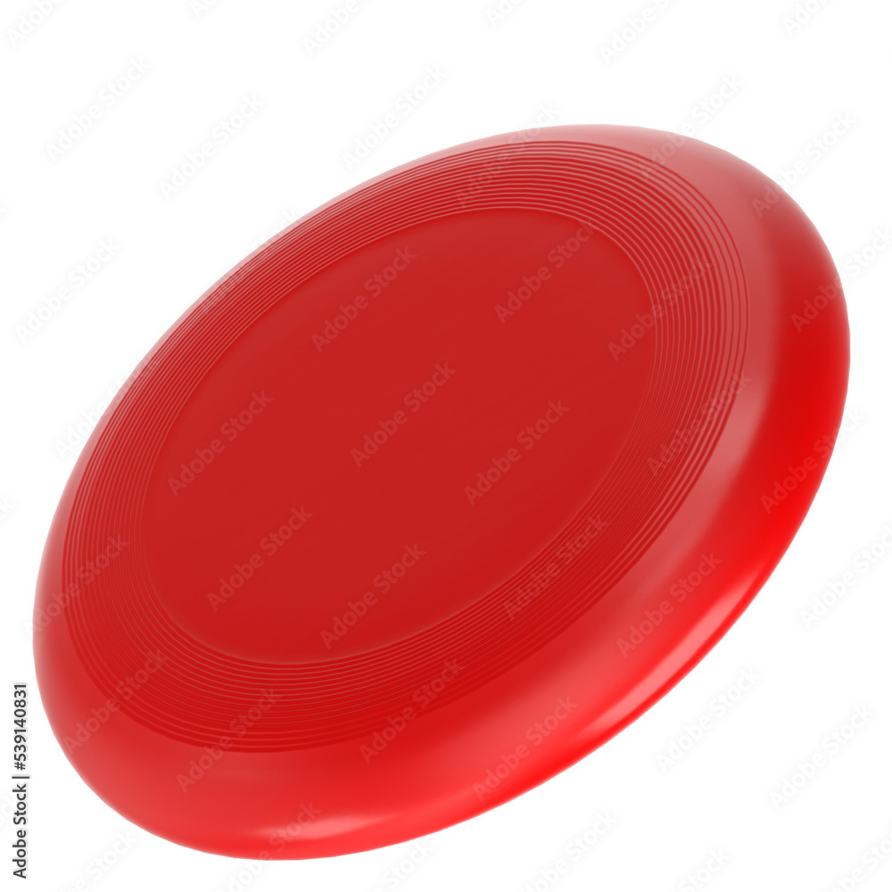 3d rendering illustration of a flying disc 3d rendering illustration of a flying disc