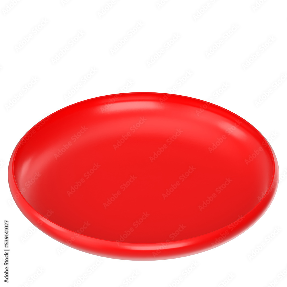 3d rendering illustration of a flying disc 3d rendering illustration of a flying disc