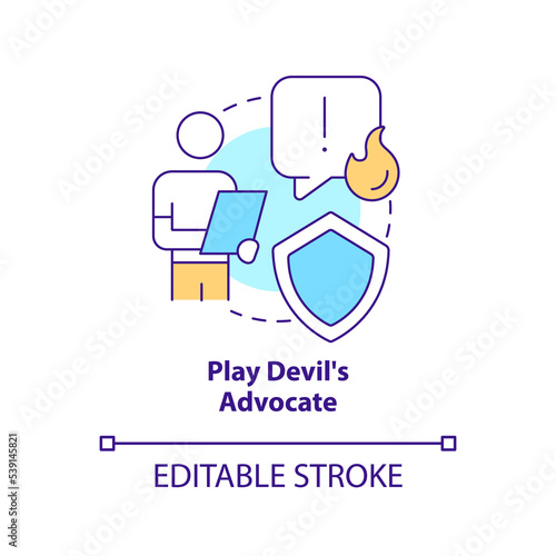 Idiom - To Play Devil's Advocate - Funky English