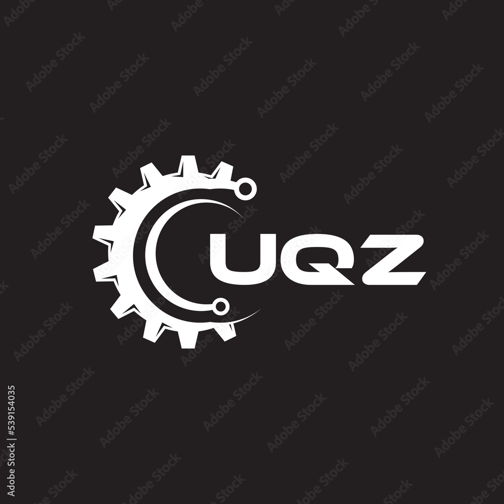 UQZ letter technology logo design on black background. UQZ creative initials letter IT logo concept. UQZ setting shape design.
UQZ letter technology logo design on black background. UQZ creative initials letter IT logo concept. UQZ setting shape design.