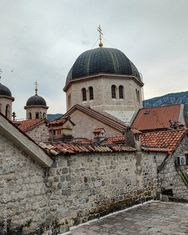 church in Montenegro, old town