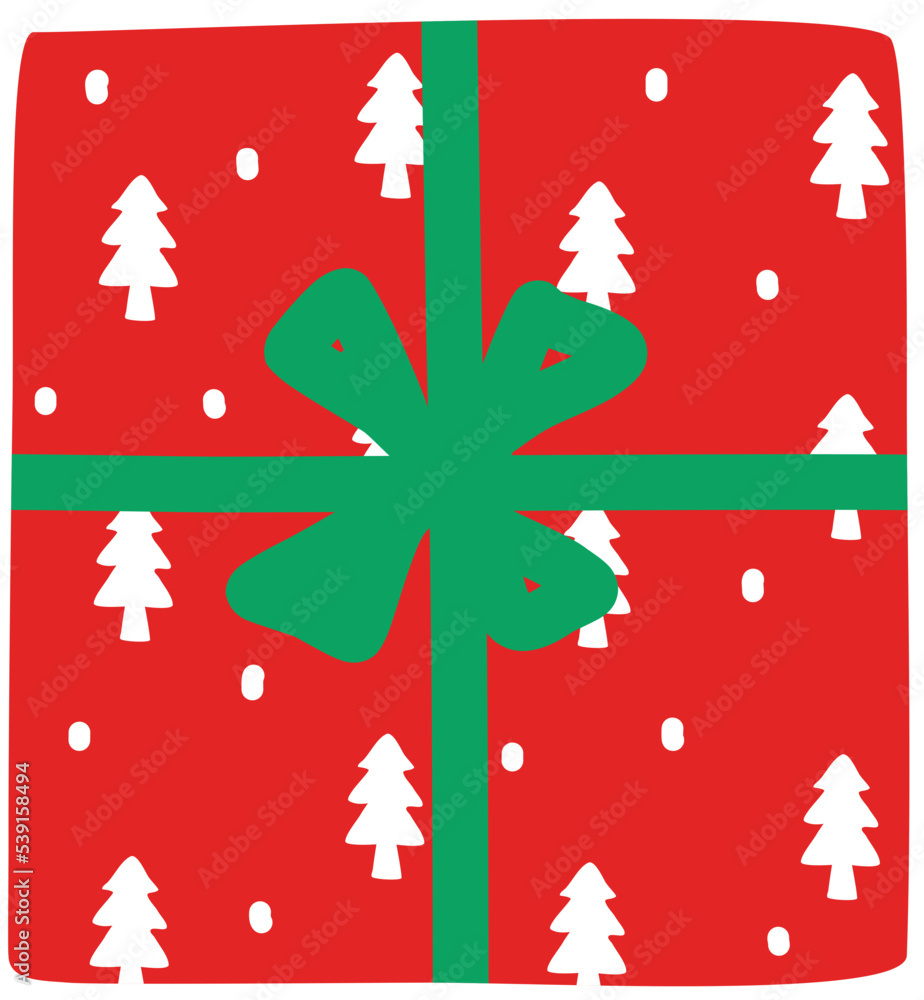 Christmas Gift Box Vector Christmas Gift Box Vector
