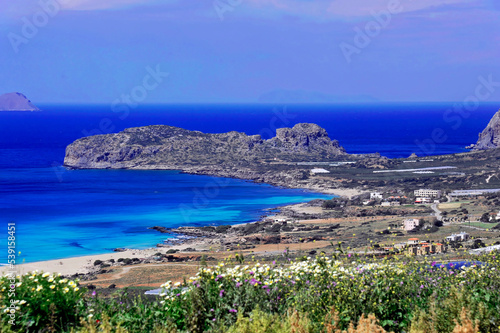 Strand von Falassarna, Westküste, Kreta, Griechenland, Europa