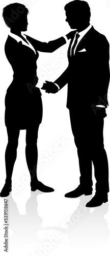 Business People Silhouette