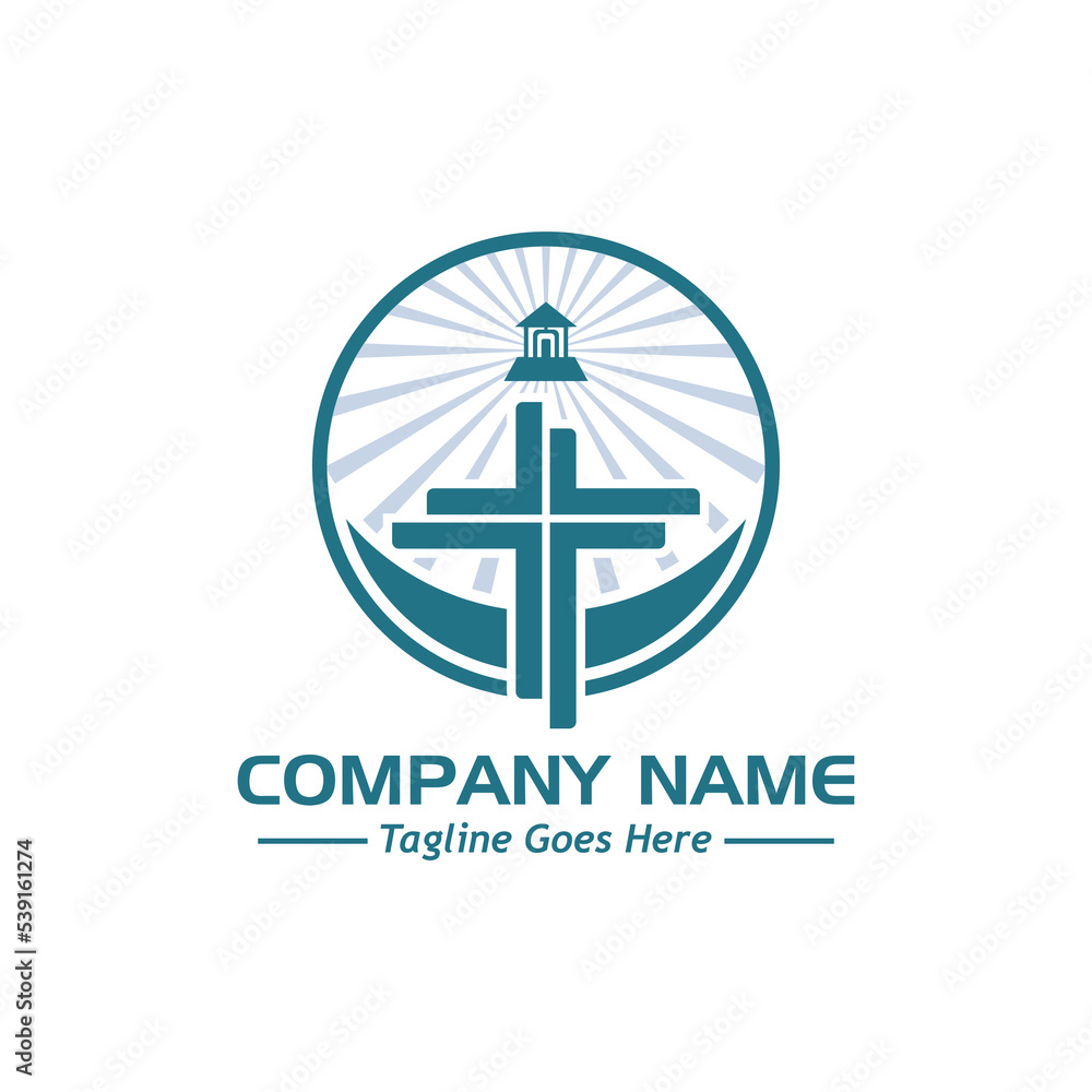 church logo, sample company logo, a simple vector design church logo, sample company logo, a simple vector design