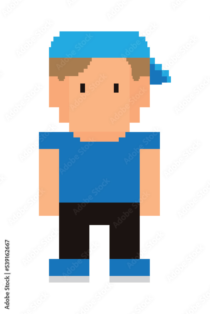 pixel boy icon pixel boy icon