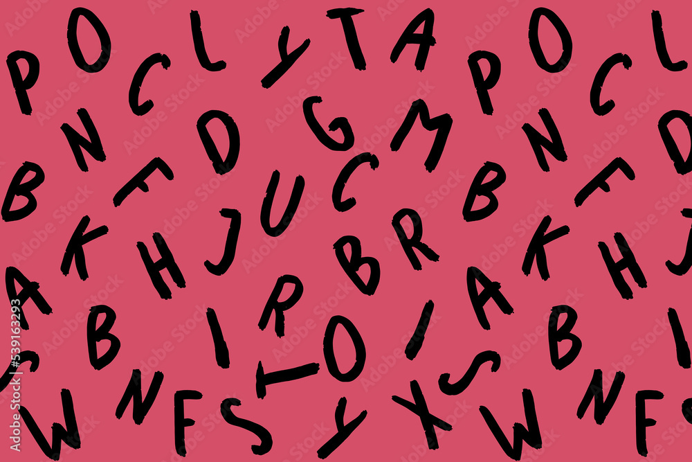 template with the image of keyboard symbols. set of letters. Surface template. purple red background. Horizontal image. template with the image of keyboard symbols. set of letters. Surface template. purple red background. Horizontal image.
