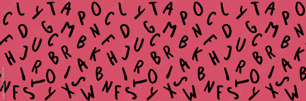 template with the image of keyboard symbols. set of letters. Surface template. purple red background. Horizontal image. Banner for insertion into site. template with the image of keyboard symbols. set of letters. Surface template. purple red background. Horizontal image. Banner for insertion into site.