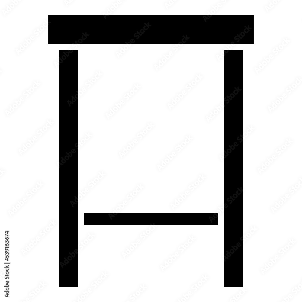 wooden table icon wooden table icon