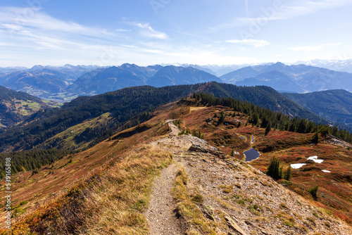Hochkoening mountain range in Salzburger Land