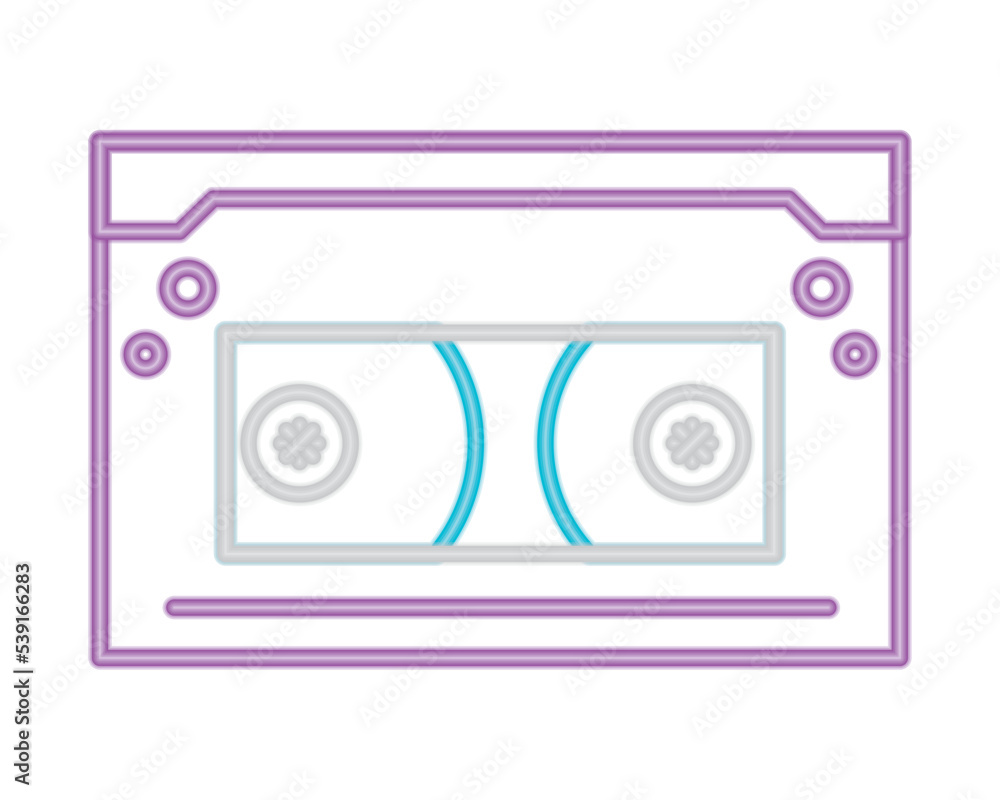 neonretro cassettes icon neonretro cassettes icon